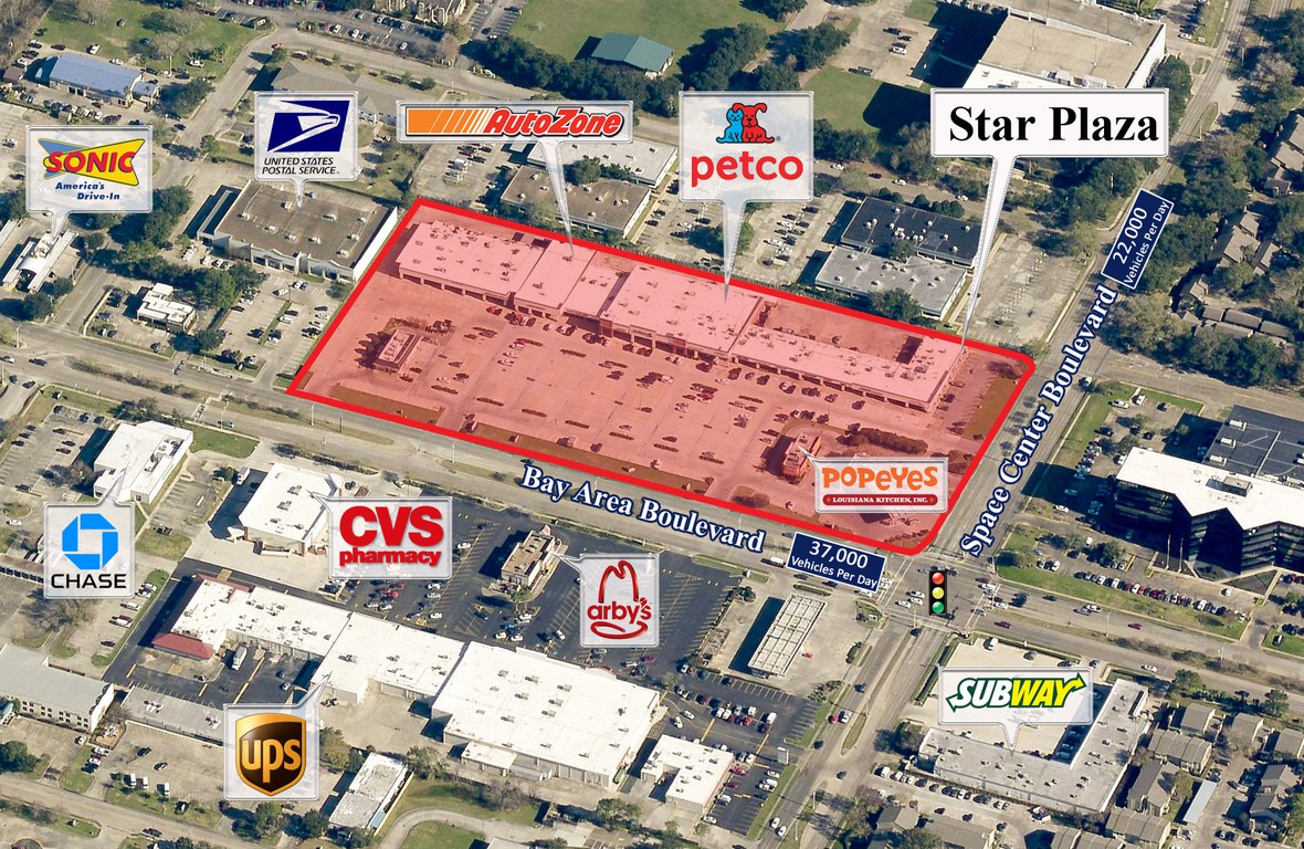 Aerial image of Star Plaza